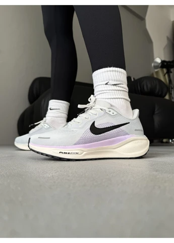 КРОСІВКИ ЖІНОЧІ NIKE AIR ZOOM PEGASUS GREY / VIOLET НАЙК АІР ЗУМ ПЕГАСУС No Brand сірі демісезони (368868829)
