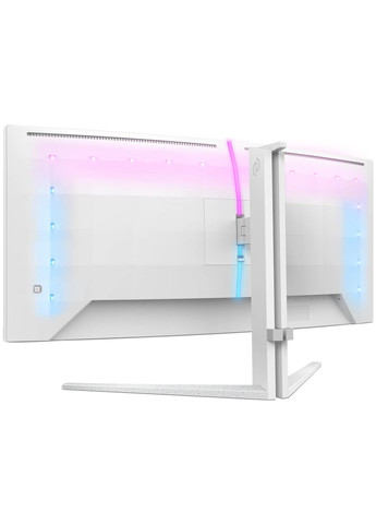 TFT 34" 34M2C5501A, Fast VA, WQHD, вигн., 180Hz, 0,3ms, 2xHDMI, DP, USB-hub, HAS,кол., білий Philips (360397684)