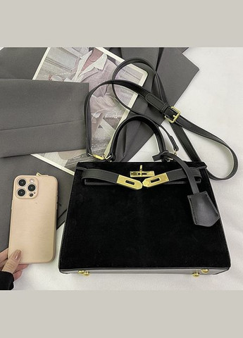 Женская сумка 2363 замшевая кросс-боди No Brand (344446591)