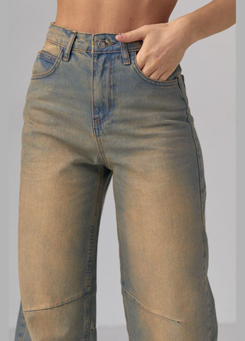 ДЖИНСЫ СКЕЙТЕР С ЭФФЕКТОМ TWO-TONE COLORING Lurex - (317311213)