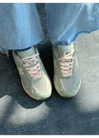 Зелені кросівки чоловічі new balance 993 green нью беланс 993 зелені демісезон No Brand