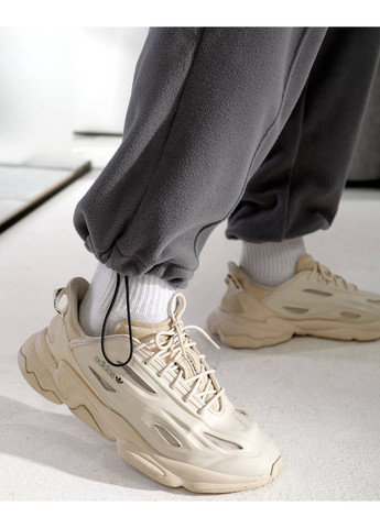 Серый флисовый костюм Fashion