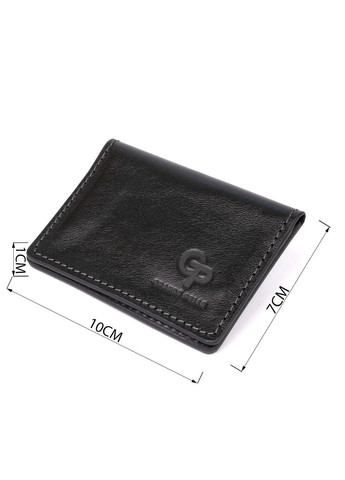 Шкіряна візитниця 11487 Чорний Grande Pelle (329152129)