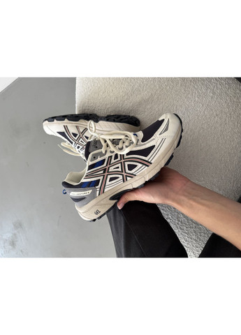 Бежевые демисезонные кроссовки мужские asics gel-venture 6 blue / beige асикс гель вентуре 6 No Brand