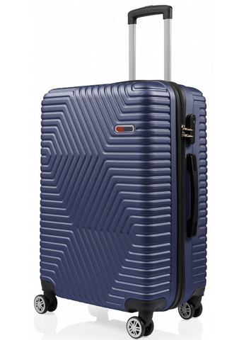 Пластиковый чемодан на колесах средний размер 70L 66х42х28 см GD Polo (289460457)