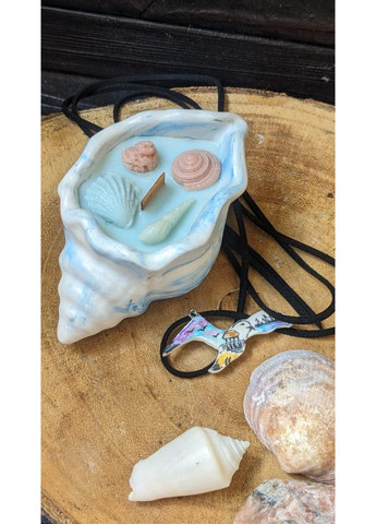 Гипсовое кашпо Мушля S No Brand (352777628)