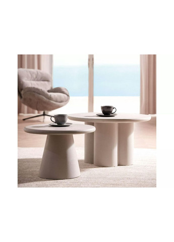 Журнальний столик AURORA світло-сірий d.60 AURORAJSZ Signal (372178280)