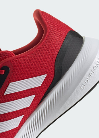 Красные всесезонные кроссовки runfalcon 3 adidas