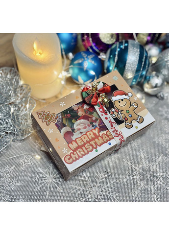 Рождественский подарочный набор пастилы «Сманька под елку» 300 г (бежевая с пряником) No Brand (371689588)