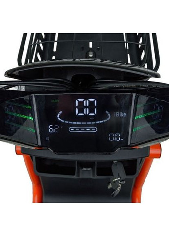 Велосипед с электромотором SPARK TOUR 14» 60V/500W/20Ah Черный с оранжевым Електромотор (372445886)