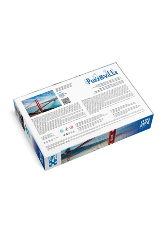 Пазл 1500 элементов "Мост Золотые ворота", Сан-Франциско"(PZL1500_3) Puzzle Ville (380046676)