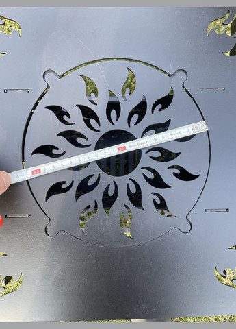 Вертикальний еко мангал Отаман під казан мангал/піч/гриль З ЖАРОМІЦНИМ ПОКРИТТЯМ Kozak Grill (336380033)