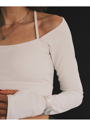 Лонгслів з відкритими плечима / TATON — 363052538