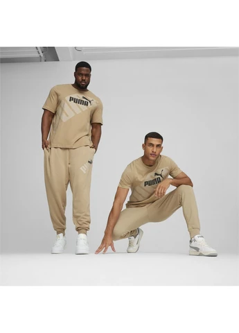 Бежева футболка power beige 678960-83 Puma