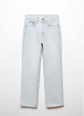 Голубые прямые уровни джинсы Mango - (345643587)