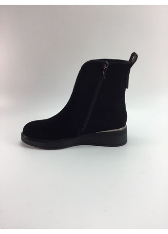 Осенние женские демисезонные ботинки ALLSY из натуральной замши