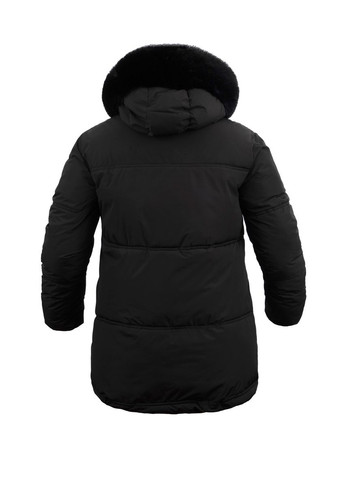 Чорна зимня куртка жіноча uf 20806 чорна Freever