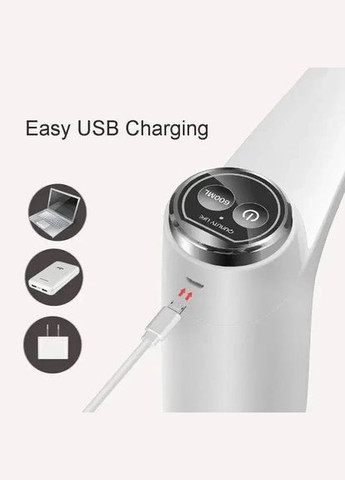Автоматическая помпа для воды аккумуляторная 800 мА-ч с выбором объема, насос бутилированной воды, белая No Brand (364674774)