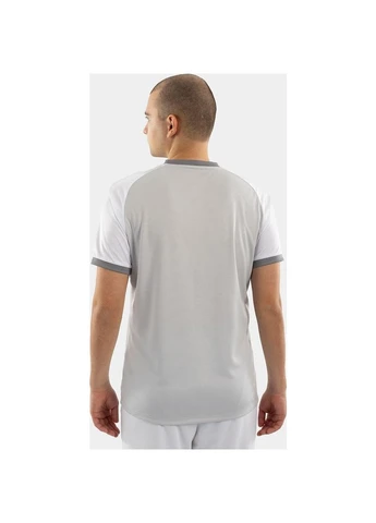 Сіра футболка джерсі сіро-біла 4270-837 Jako DYNAMIC S/S