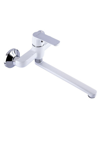 Змішувач для кухні зі стіни Laguna GLA-0104-7-WHITE Globus Lux (335040559)