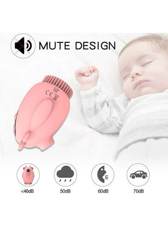 Кліторальний двосторонній вібраторвуманайзер "Бичок" (вакуумний стимулятор) USB - Рожевий - Вібратори - (372659848)