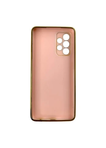 Чохол для Galaxy A52 4G (SM-A525) з принтом золоті метелики глянцевий із захистом камери із золотою окантовкою Samsung (399771074)