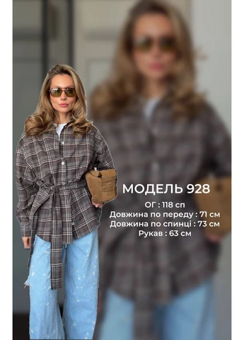 Жіноча фланелева сорочка Osoblyva (384453458)