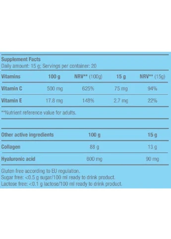 Хондропротектор (для спорта) Collagen 300 g /20 servings/ Black Raspberry Biotechusa (301770846)