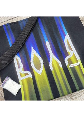 НАБІР ARHIBIS СВ89 Патріотичний шопер сумка, набір для вишивки бісером Dana (369666259)