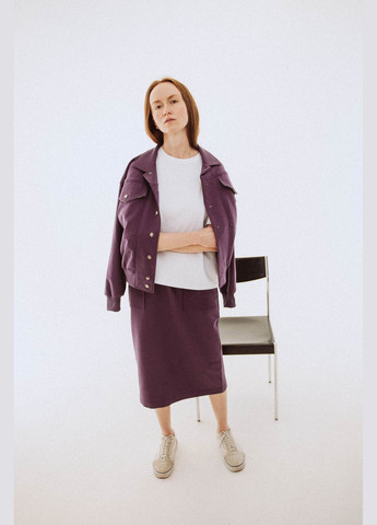 Фиолетовая кэжуал юбка CherryWave