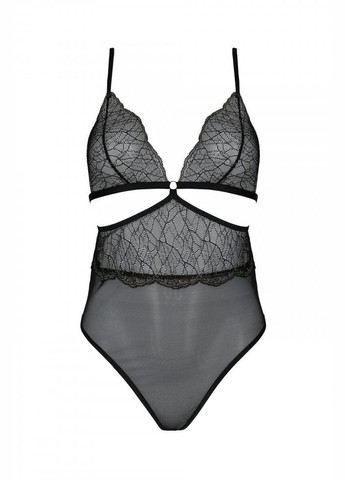 Боді AMBERLY BODY black, L/XL, відкрита спина, низ стрінги Passion (369951040)