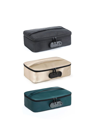Кейс для игрушек DISCREET BOX LUXURY GOLD кодовый замок 27×16×7,62 см футляр для секс игрушек Dorcel (322740132)