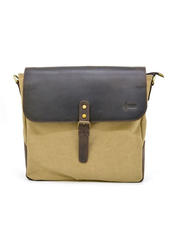 Мужская кожаная сумка через плечо 30х32х7.5 см TARWA (315871021)