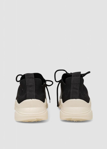 Кроссовки женские текстильные Ager 244R261K чёрно-белые лето (317638162)