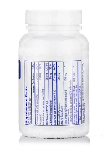 Антиоксидантна формула (AntiOxidant Formula) 120 капсул Pure Encapsulations (361117465)