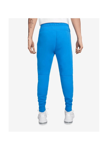 Голубые демисезонные брюки Nike