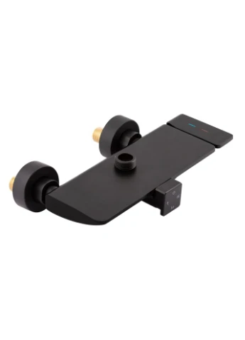 Чорна душова система Sloup, Матова 1460х255х585 Qtap 51105OGB (380979407)