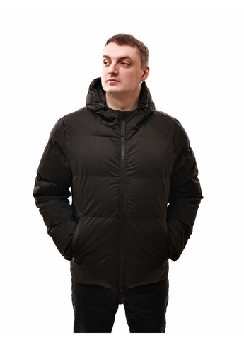 Чорна куртка зимова чоловіча Lumo
