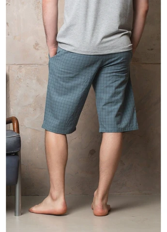 Шорты мужские в клетку для дома HOMELY синие Handy Wear (384686817)