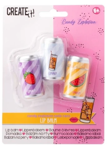 Набор блесков для губ CREATE IT! CANDY 3 шт в ассортименте No Brand (401208004)