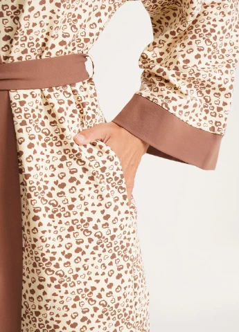 Халат женский WHISPER HEARTS 7234/010 Giulia MEDIUM ROBE WITH 3/4 SLEEVES (397910559)