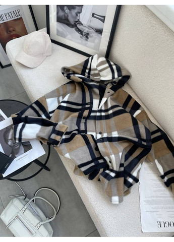 Коричневая рубашка No Brand