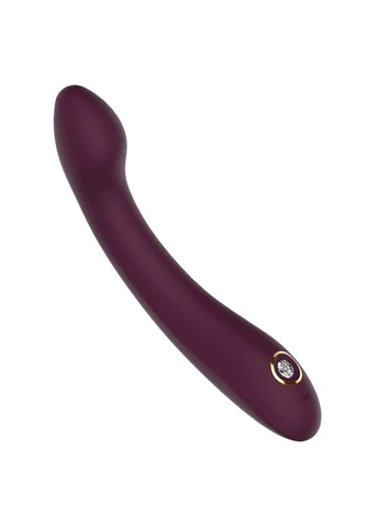 Вібратор для точки G зі стразом бордо Essentials Dream Toys (391251886)