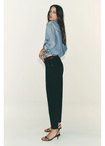 Джинси MOM FIT COMFORT Z.01 з високою посадкою Zara - (380212218)