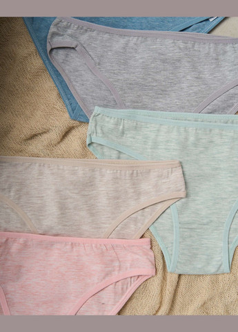 Жіночі трусики мікс однотонний 5 шт. Nicoletta (322126800)