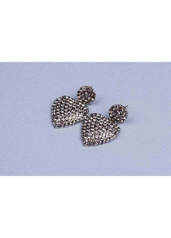 Сережки серця, сережки гвоздики, медична сталь Fashion Jewelry боксерки (393799497)
