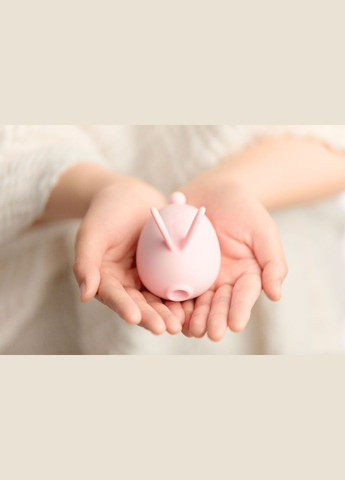 Вакуумный клиторальный стимулятор с вибрацией KISTOY Too Simple Pink KissToy (360966315)