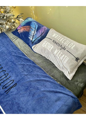 Постільна білизна плюшева двоспальна Home 20693 180х215 см DUSHKA (336327581)