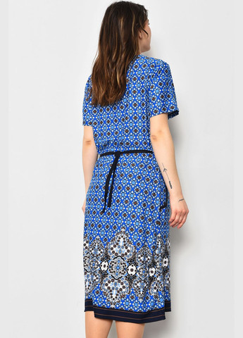 Халат жіночий напівбатальний літній блакитного кольору Let's Shop (286326026)