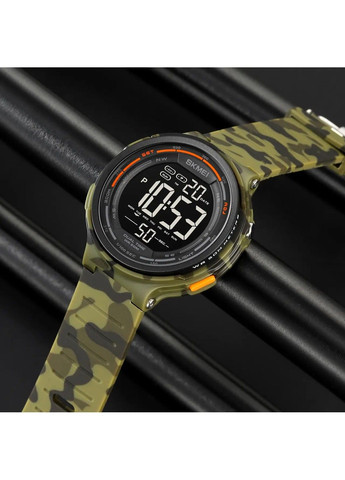 Мужские наручные часы 1841 Зеленый камуфляж Skmei (314483179)